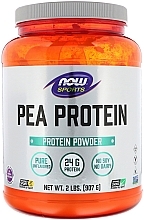 Fragrances, Perfumes, Cosmetics Pea Protein, unflavored - Now Foods Sports Pea Protein Unflavored