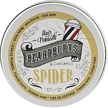 Textrurizing Hair Pomade - Beardburys Spider Wax — photo N1