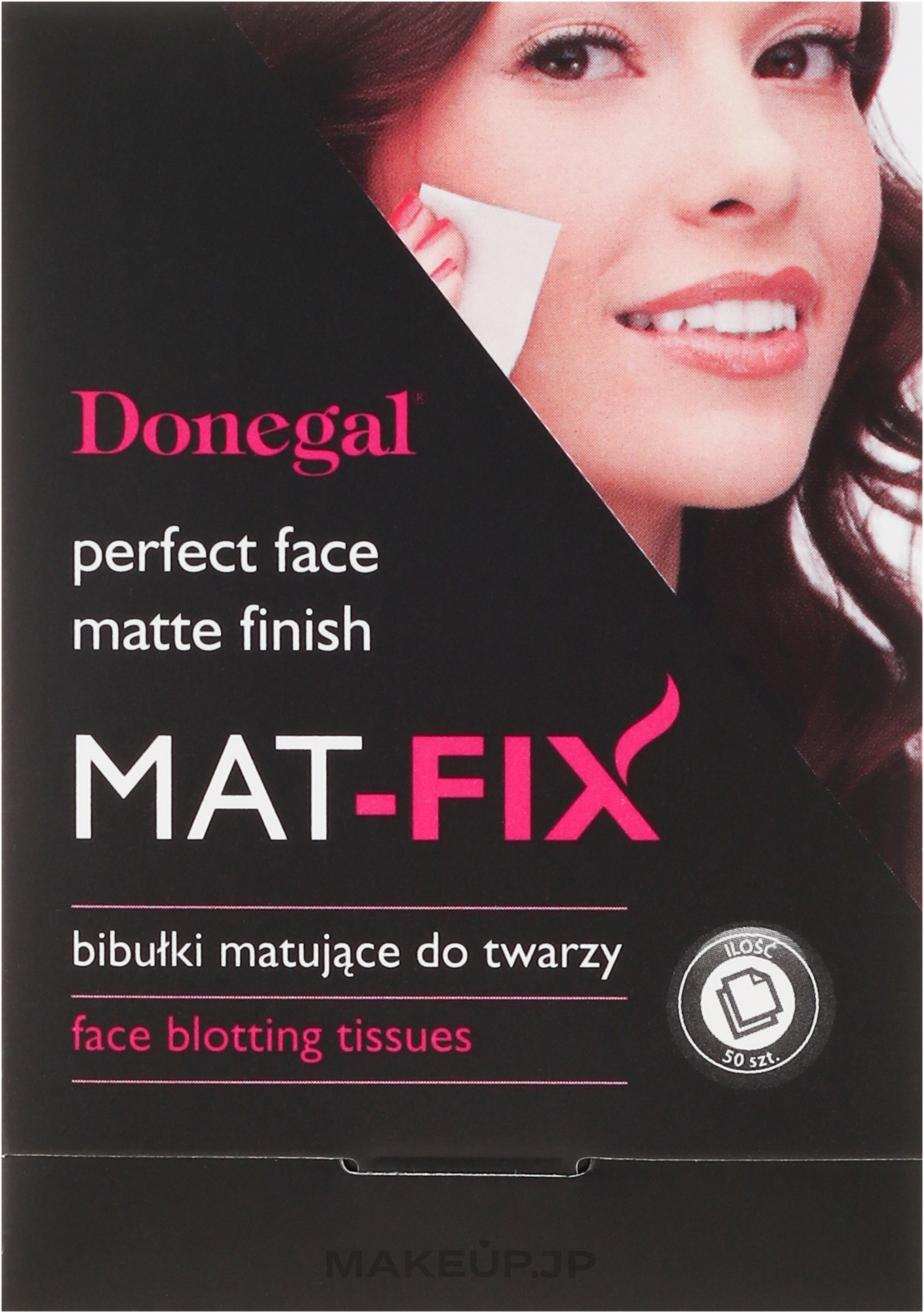 Blotting Paper - Donegal Face Blotting Tissues Mat-Fix — photo 50 szt.