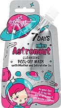 Fragrances, Perfumes, Cosmetics Peel-Off Mask "Miss Astronaut" - 7 Days Space Face