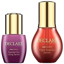 Set - Declare Age Control Night Essential Set (night/serum/50ml + eye/serum/15ml) — photo N1