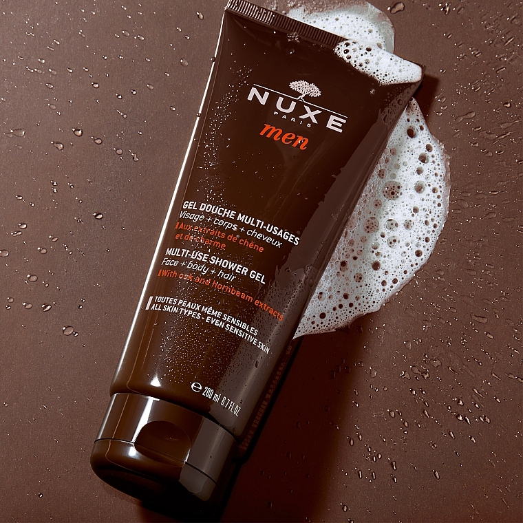 Cleansing Gel - Nuxe Men Multi-Use Shower Gel — photo N2
