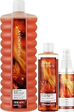 Fragrances, Perfumes, Cosmetics Home Lights Set - Avon Senses Fireside (b/spray/100ml + sh/gel/250ml + bat/f/1000ml)