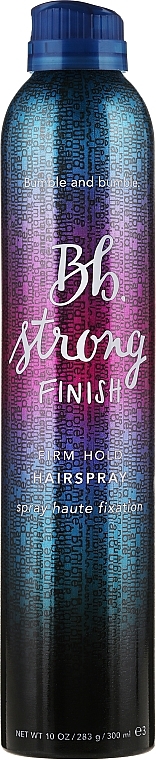 Strong Hold Hair Spray - Bumble and Bumble Strong Finish Firm Hold Hairspray — photo N1