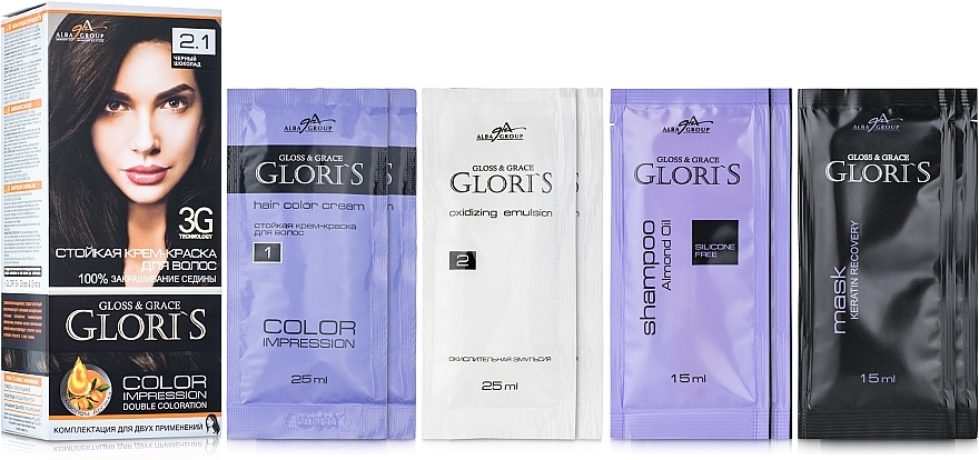 Hair Cream Color - Glori's Gloss&Grace — photo N2