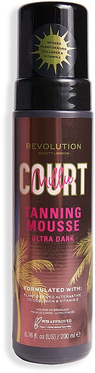 Self-Tanning Mousse - Revolution Beauty X Millie Court Body Tanning Mousse — photo N1