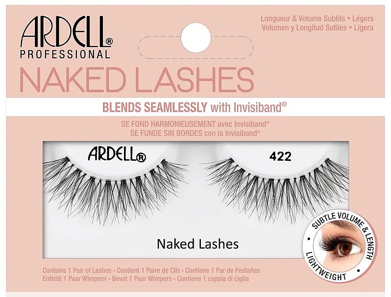 False Lashes - Ardell Naked Lashes 422 — photo N1