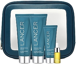 Fragrances, Perfumes, Cosmetics Set, 5 products - Lancer The Method Intro Kit Oily-Congested Skin