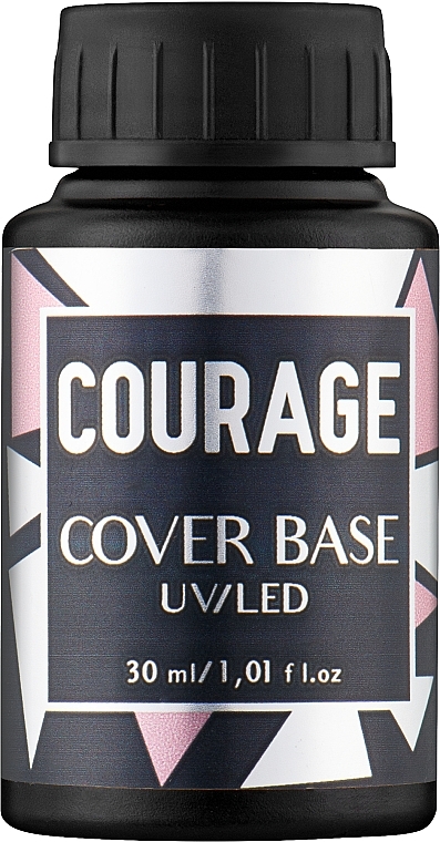 Camouflage Rubber Base Coat, 30 ml - Courage Cover Base — photo N1