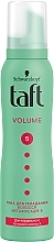 Thin Hair Styling Foam - Schwarzkopf Taft Volume Mousse №5 — photo N2