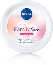 Moisturizing Family Cream - Nivea Family Care Hydrating Creme — photo N1