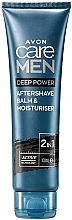 Fragrances, Perfumes, Cosmetics 2-in-1 After Shave Balm & Moisturiser - Avon Care Men Deep Power After Shave Balm & Moisturiser