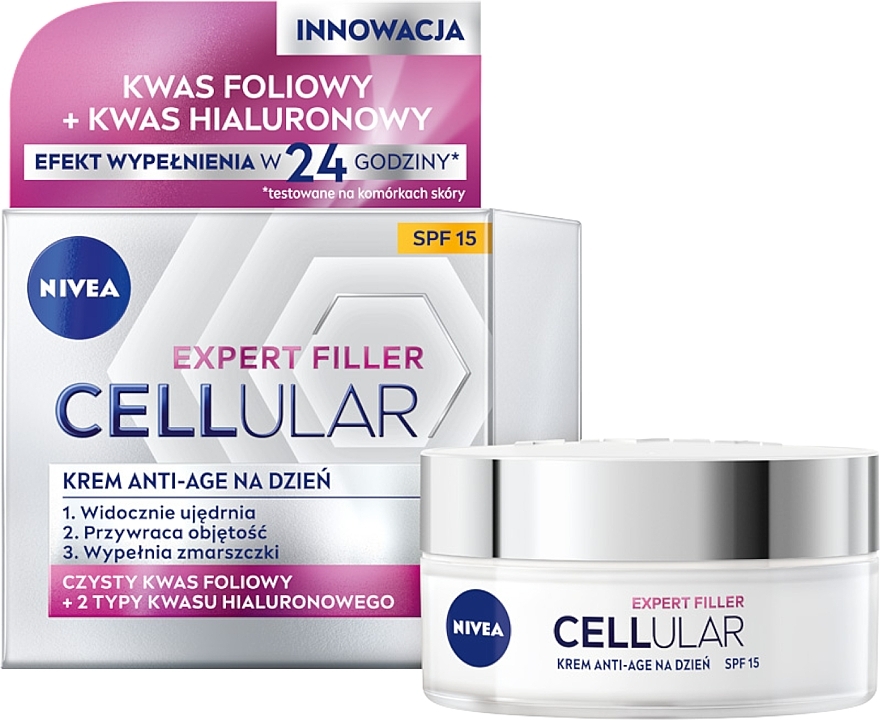 Set - Nivea Cellular Expert Filler Duopack (f/cr/50ml + f/ser/30ml) — photo N2