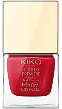 Fragrances, Perfumes, Cosmetics Nail Polish - Kiko Milano Holiday Premiere Metallic Nail Lacquer	