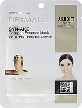 Fragrances, Perfumes, Cosmetics Collagen and Peptide Mask - Dermal Syn-Ake Collagen Essence Mask