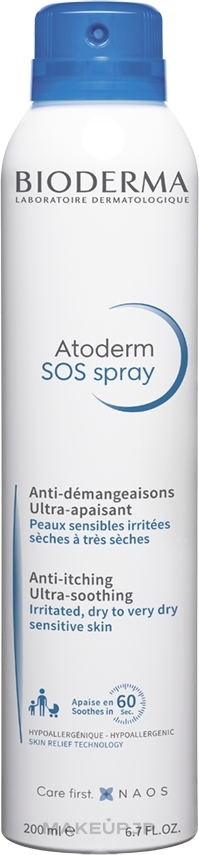 Body Spray - Bioderma Atoderm SOS Spray — photo 200 ml