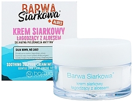 Fragrances, Perfumes, Cosmetics Soothing Sulfur & Aloe Cream - Barwa Siarkowa + Aloes