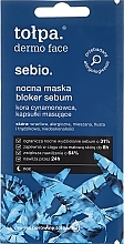 Fragrances, Perfumes, Cosmetics Night Face Mask - Tolpa Dermo Face Sebio Night Blocker Sebum Mask (mini size)