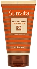 Fragrances, Perfumes, Cosmetics Face and Body Self-Tan Cream - BelKosmex Sunvita Cream