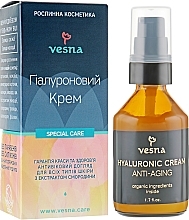 Hyaluronic Acid Face Cream - Vesna Special Care — photo N3