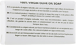 Olive Oil Face & Body Soap "Lavender" - Olivella Face And Body Bar Soap Lavender — photo N7