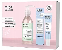 Fragrances, Perfumes, Cosmetics Set - Tolpa Authentic (cl/gel/195ml+f/cr/40ml)