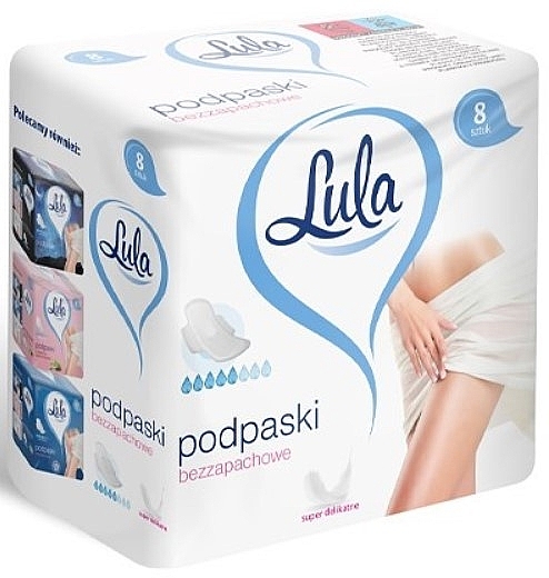 Unscented Sanitary Pads, 8 pieces - Lula — photo N1