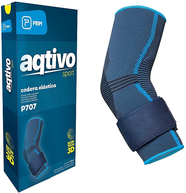 Elastic Elbow Brace, size S - Prim Aqtivo Sport — photo N1