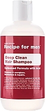 Fragrances, Perfumes, Cosmetics Deep Cleansing Shampoo - Recipe for Men Deep Clean Hair Shampoo