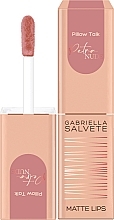 Fragrances, Perfumes, Cosmetics Liquid Lipstick - Gabriella Salvete Petra Nude Matte Lips