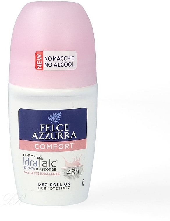 Roll-On Antiperspirant - Felce Azzurra Deo Roll-on IdraTalc Comfort — photo N1