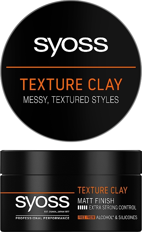 Texturizing Hair Clay - Syoss Texture Clay — photo N1