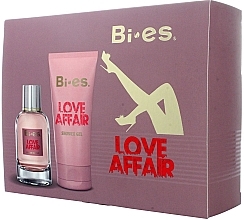 Fragrances, Perfumes, Cosmetics Bi-Es Love Affair - Set (edp/100ml + sh/gel/150ml)