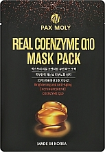 Fragrances, Perfumes, Cosmetics Coenzyme Sheet Mask - Pax Moly Real Coenzyme Q10 Mask Pack