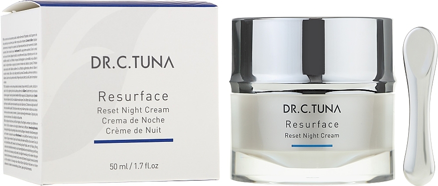 Moisturizing Night Face Cream - Farmasi Dr.C.Tuna Resurface Reset Night Cream — photo N3