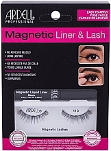 Fragrances, Perfumes, Cosmetics Set - Ardell Magnetic Lash & Liner Lash 110 (eye/liner/2.5g + lashes/2pc)