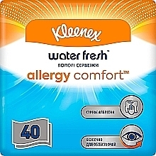 Anti-Allergen Wet Wipes, 40 pcs - Kleenex Allergy Comfort — photo N2
