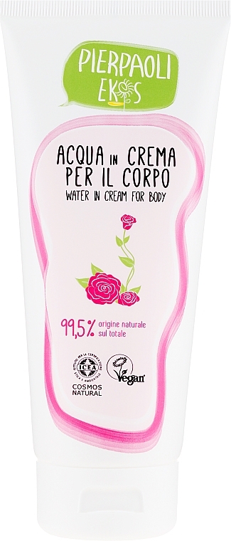Moisturizing Body Cream with Organic Rose Water - Ekos Personal Care — photo N1