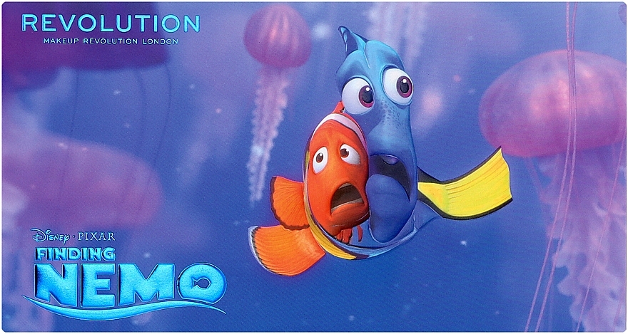 Eyeshadow Palette - Makeup Revolution Disney & Pixar’s Finding Nemo-Inspired Shadow Palette — photo N2