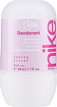 Nike Loving Floral Woman - Perfumed Roll-On Deodorant — photo N1