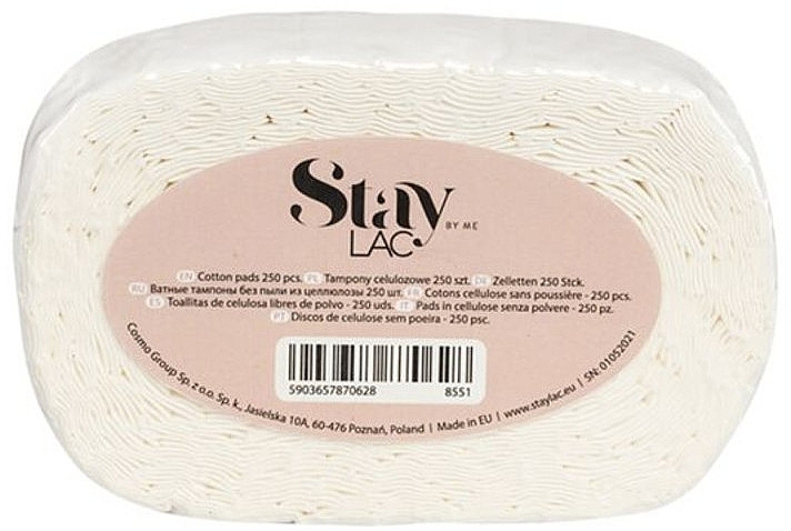 セルロース コットン パッド、250枚 - Staylac Soft Pads	 — photo N1