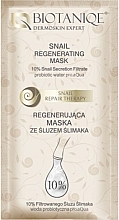 Fragrances, Perfumes, Cosmetics Snail Mucus Regenerating Mask - Biotaniqe Snail Repair Therapy Snail Regenerating Mask