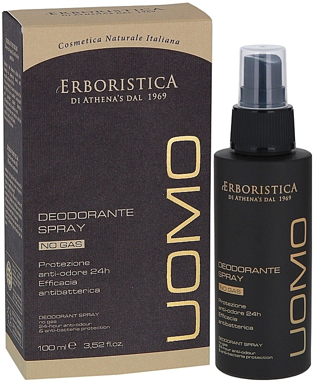 Deodorant Spray - Athena's Erboristica Uomo Deodorant Spray — photo N1