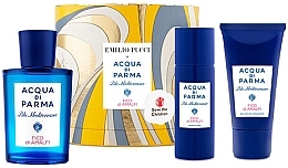 Fragrances, Perfumes, Cosmetics Acqua di Parma Blu Mediterraneo Fico di Amalfi - Set (edt/75ml + sh/gel/40ml + b/lot/50ml) 