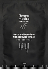 Fragrances, Perfumes, Cosmetics Nanocellulose Rejuvenating Face Mask - Dermomedica Professional Neck And Decollete Nanocellulose Mask