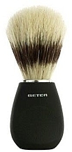 Shaving Brush with Synthetic Bristle and Ergonomic Handle - Beter Beauty Care — photo N1