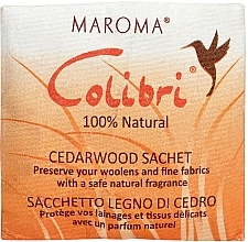 Cedar Aromatic Mini Sachets - Maroma Colibri Mini Sachet Strip Cedarwood — photo N2