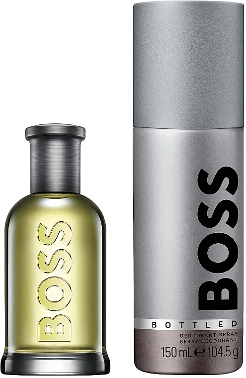 BOSS Bottled - Set (edt/50ml+deo/150ml) — photo N1