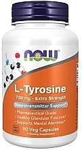 Amino Acid 'L-Tyrosine', 750 mg - Now Foods L-Tyrosine Extra Strength — photo N4