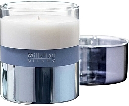 Fragrances, Perfumes, Cosmetics Scented Candle - Millefiori Milano Silver Spirit Scented Candle